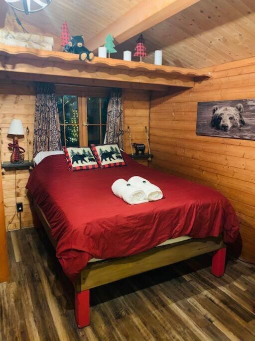 Honeybear Hideaway Cabin Hayward Zewnętrze zdjęcie